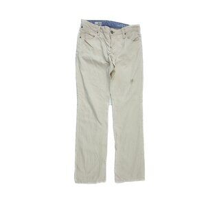 Gap Boyfriend Distressed Women's size 4 Cream Denim‎ Jeans